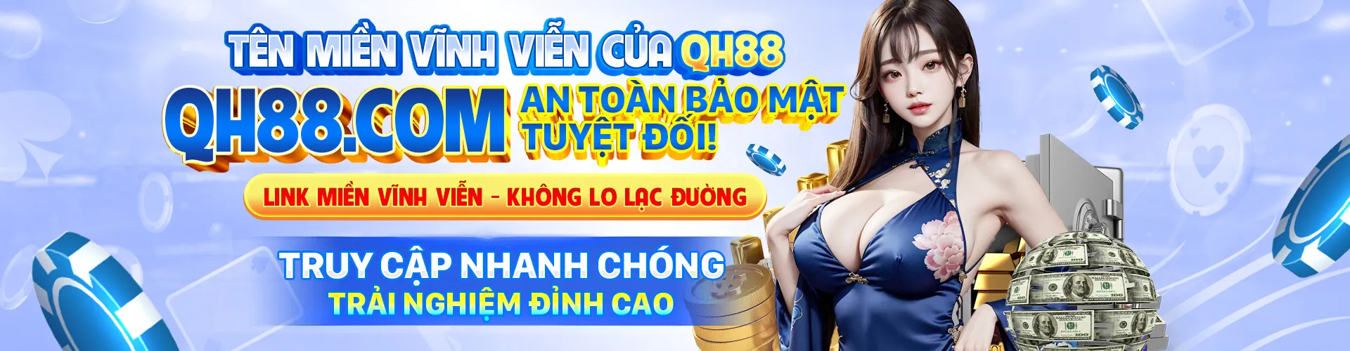 Hình ảnh chủ đạo blog xocdia88 win với biểu tượng xúc xắc và tiền vàng, màu xanh vàng